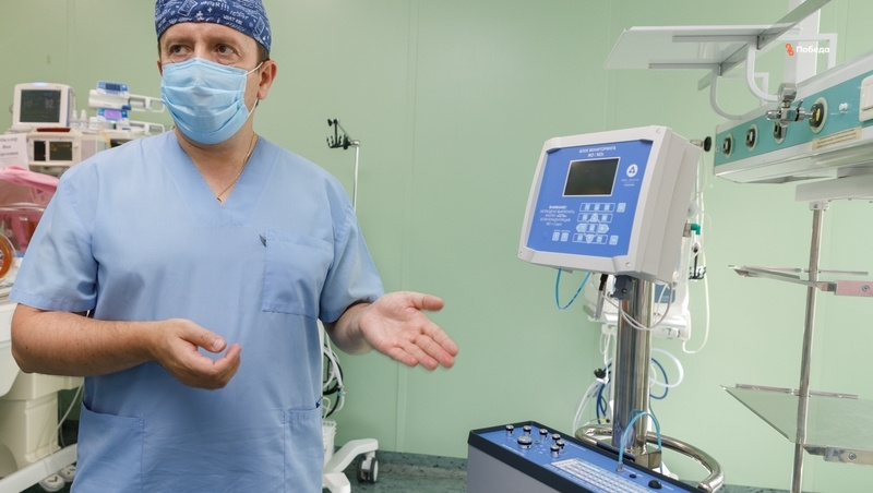    Новое оборудование уже стоит в медцентре Фото: ИА «Победа26»