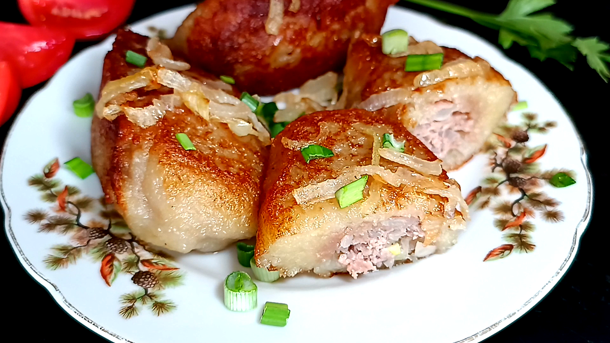 ⭐ Колдуны из картофеля с фаршем - Драники с мясом