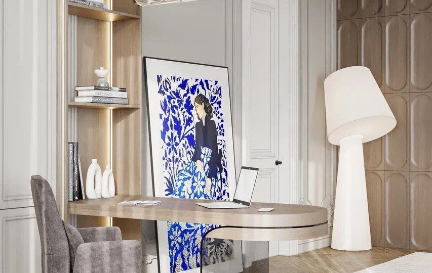 Кабинет, который помогает вернуться в рабочий ритм после праздников