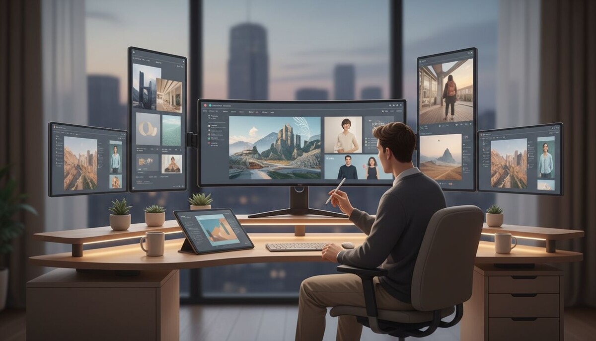 Планирование визуального контента перед генерацией изображения с помощью ИИ.