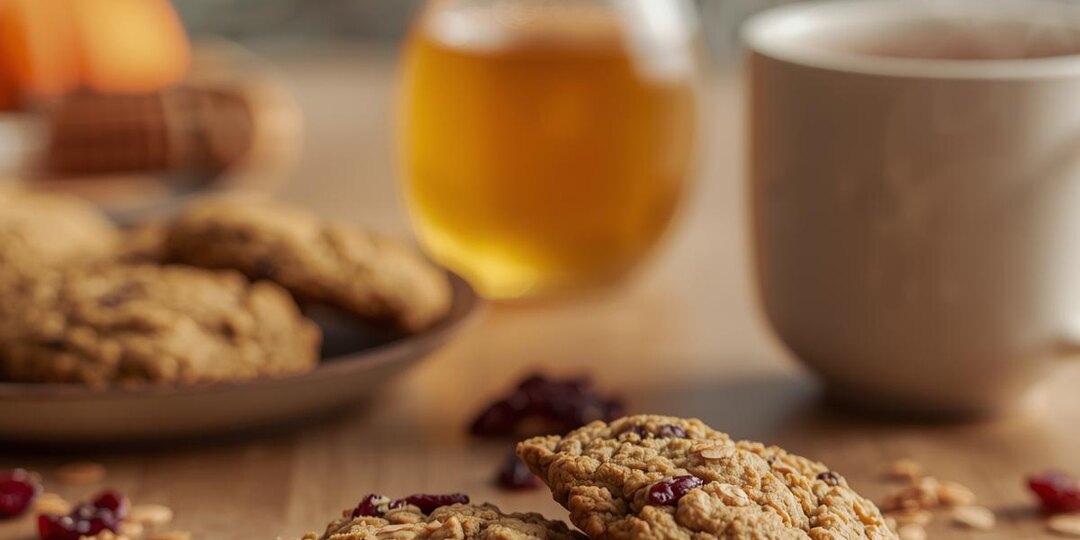 Такое печенье вам точно понравится. Овсяное печенье с тыквой и сушеной клюквой — лёгкий рецепт