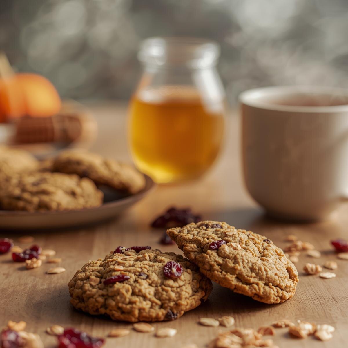 Овсяно - тыквенное печенье