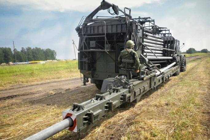 Трубомонтажная машина ТУМ-150В. Фото из открытых источников