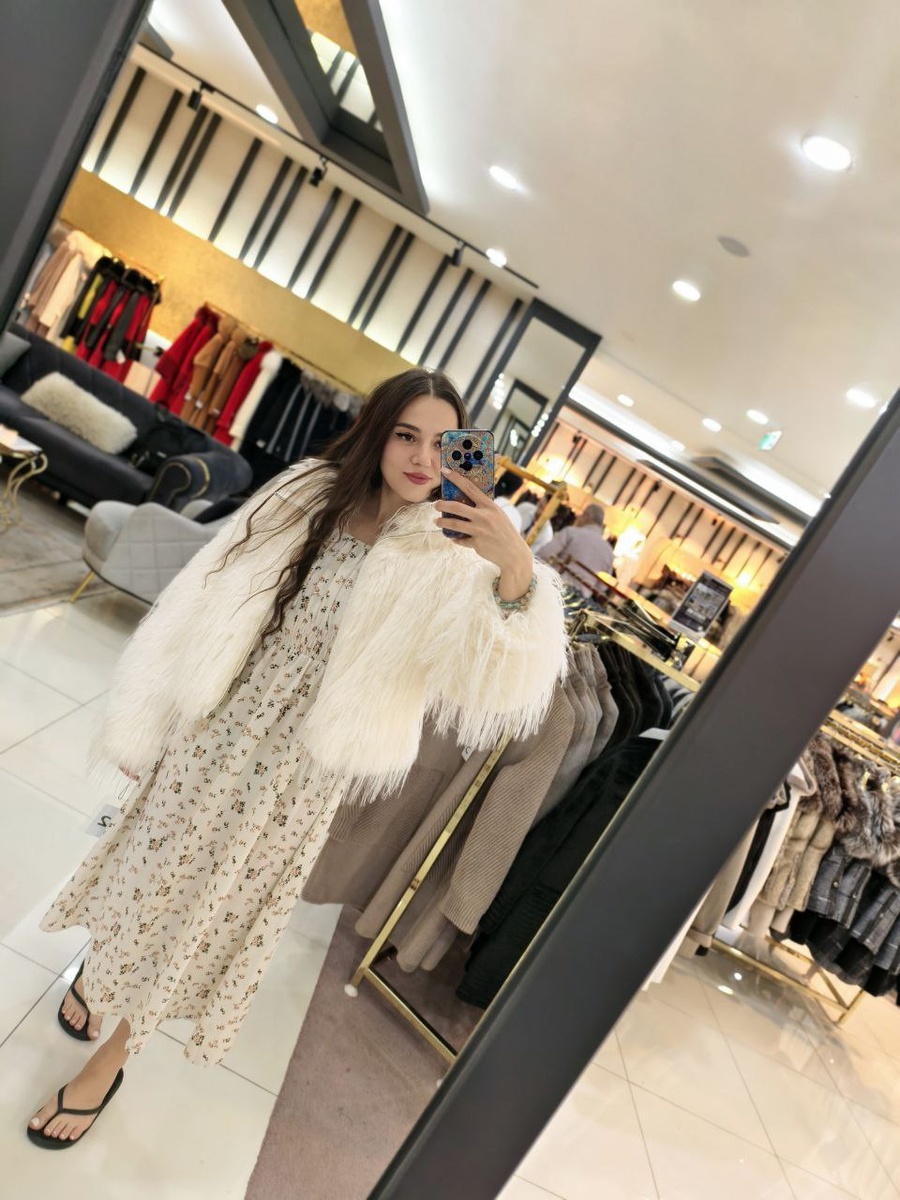 шуба из шерсти ламы за 2000 евро