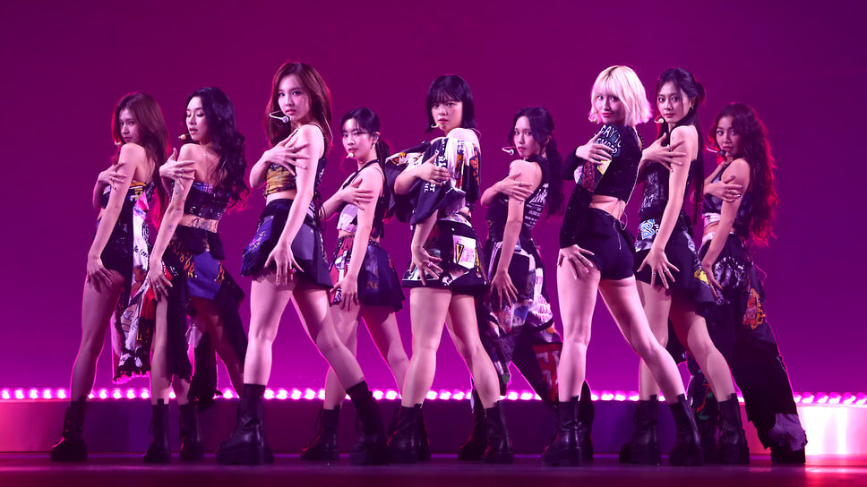 Twice на Amazon Music Live. Глендейл, Калифорния, 2024.📷Фото: Jerritt Clark / Getty Images for Amazon Music