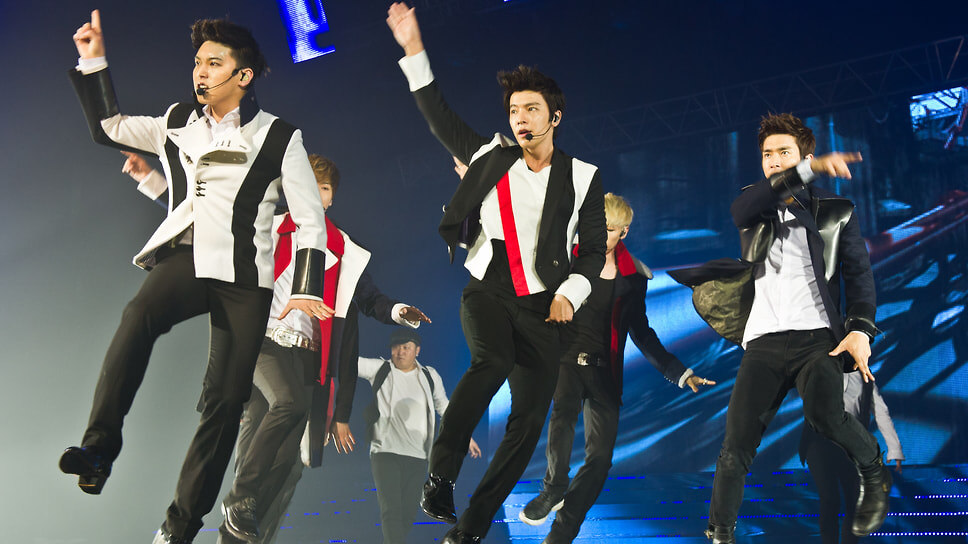 Концерт Super Junior в Zénith de Paris, 2012.📷Фото: David Wolff - Patrick / Redferns / Getty Images