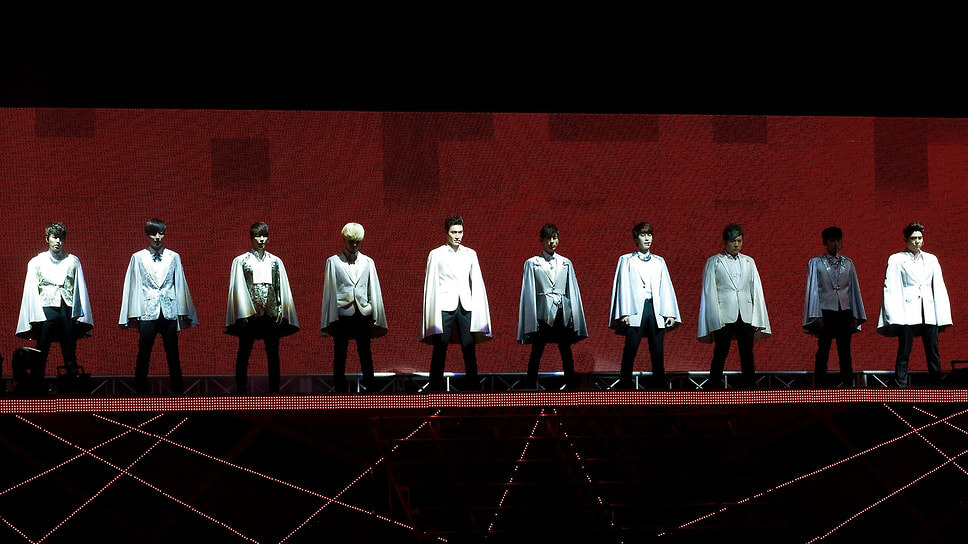 Super Junior на фестивале Gangnam. Сеул, Южная Корея, 2012.📷Фото: Han Myung-Gu / WireImage