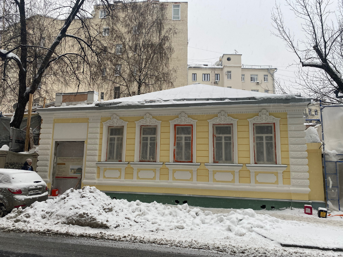 Дом Николая Ростова из «Войны и мира». Сивцев Вражек