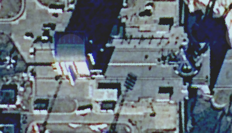 Фото 1. Пусковая площадка 1С состоящая из пускового устройства и вспомогательных сооружений.