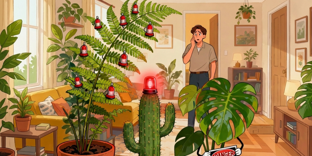 Растения, которые чуют беду раньше МЧС. Проверь подоконник.