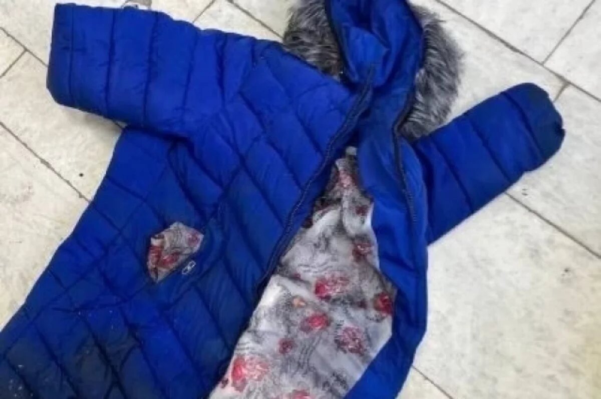    В эту куртку была одета умершая женщина.