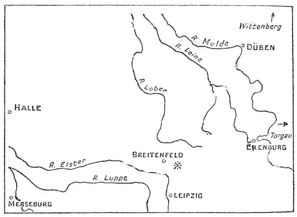 Войска Тилли были повсюду, включая Мерзебург, Лейпциг, Брайтенфельд, Айленбург и Дюбен.