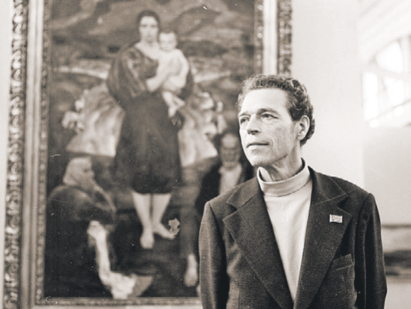 Уже не только работы мастера, но и он сам стал символом эпохи. Фото: БелТА