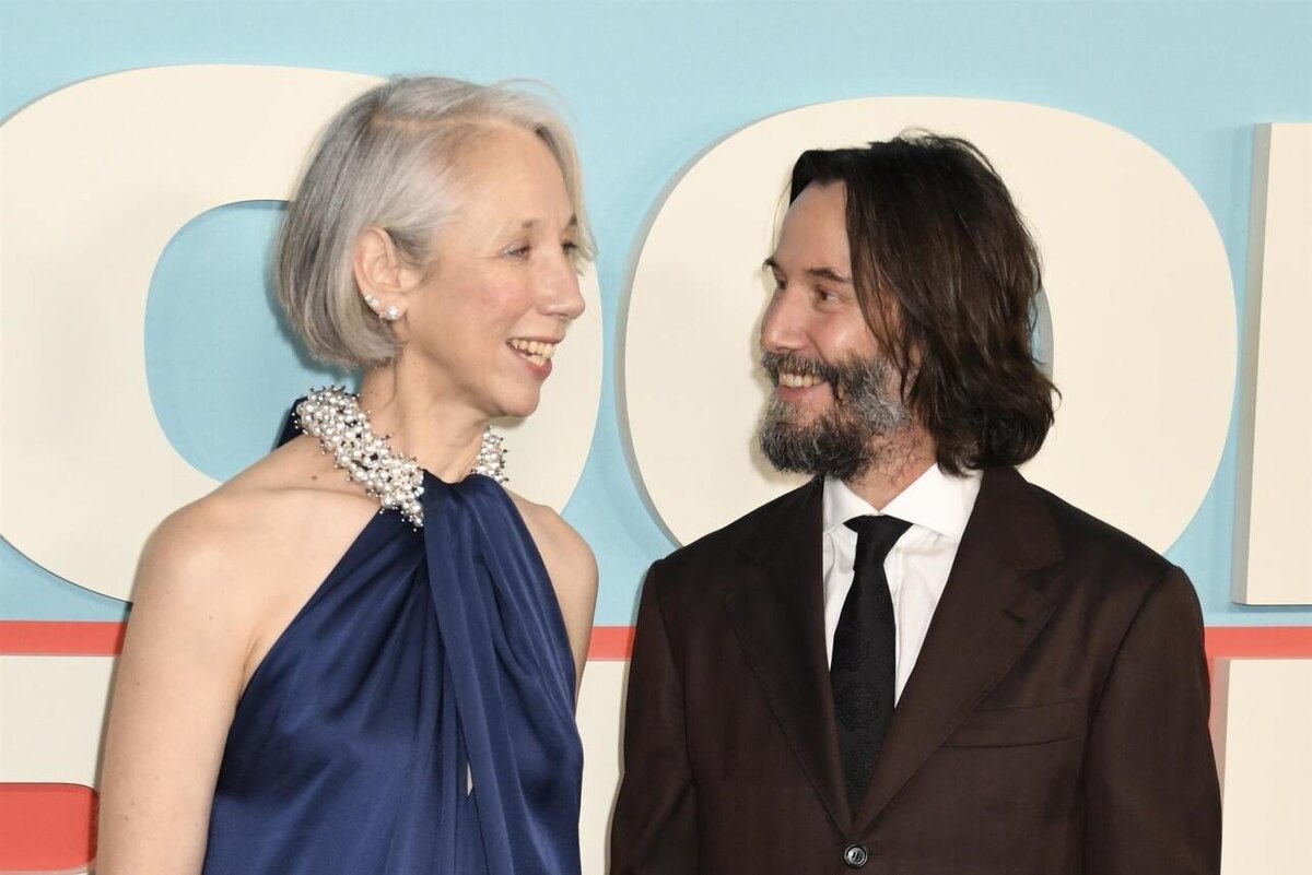    Киану Ривз и Александра Грант LEGION-MEDIA