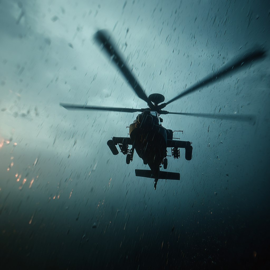 Метеоусловия плохие, навигацию и связь уронили, но свои ждут поддержки / откр. ист.