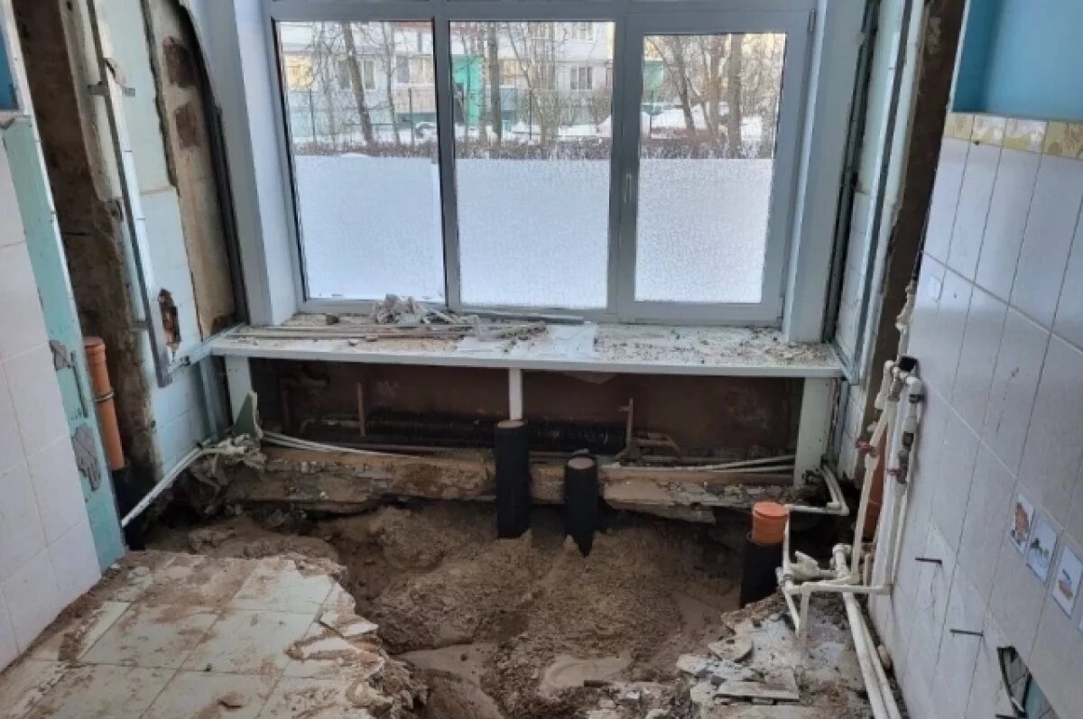    Капремонт в детском саду №43 в Пскове планируют завершить к сентябрю