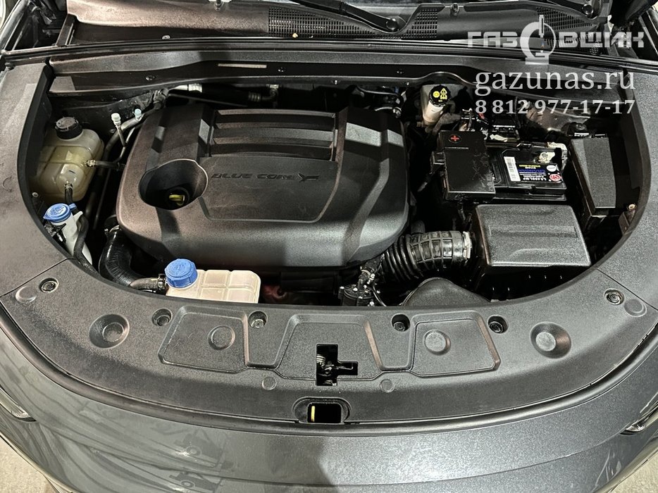 Установка ГБО на Changan UNI-K I 2.0Di (226л.с.) 2023 г.в. на JL486ZQ5 переоборудован для использования в качестве моторного топлива сжиженного нефтяного газа (пропан-бутан)