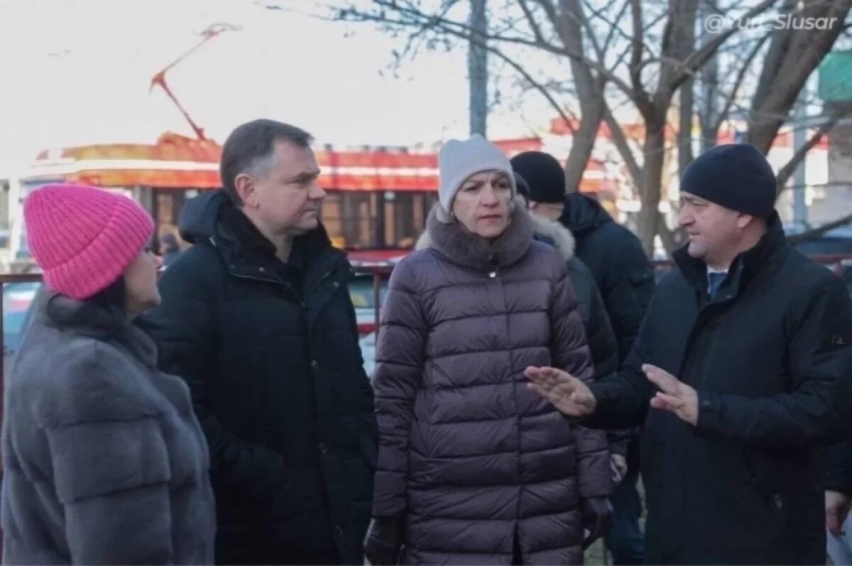    Слюсарь приехал в Таганрог после атаки БПЛА