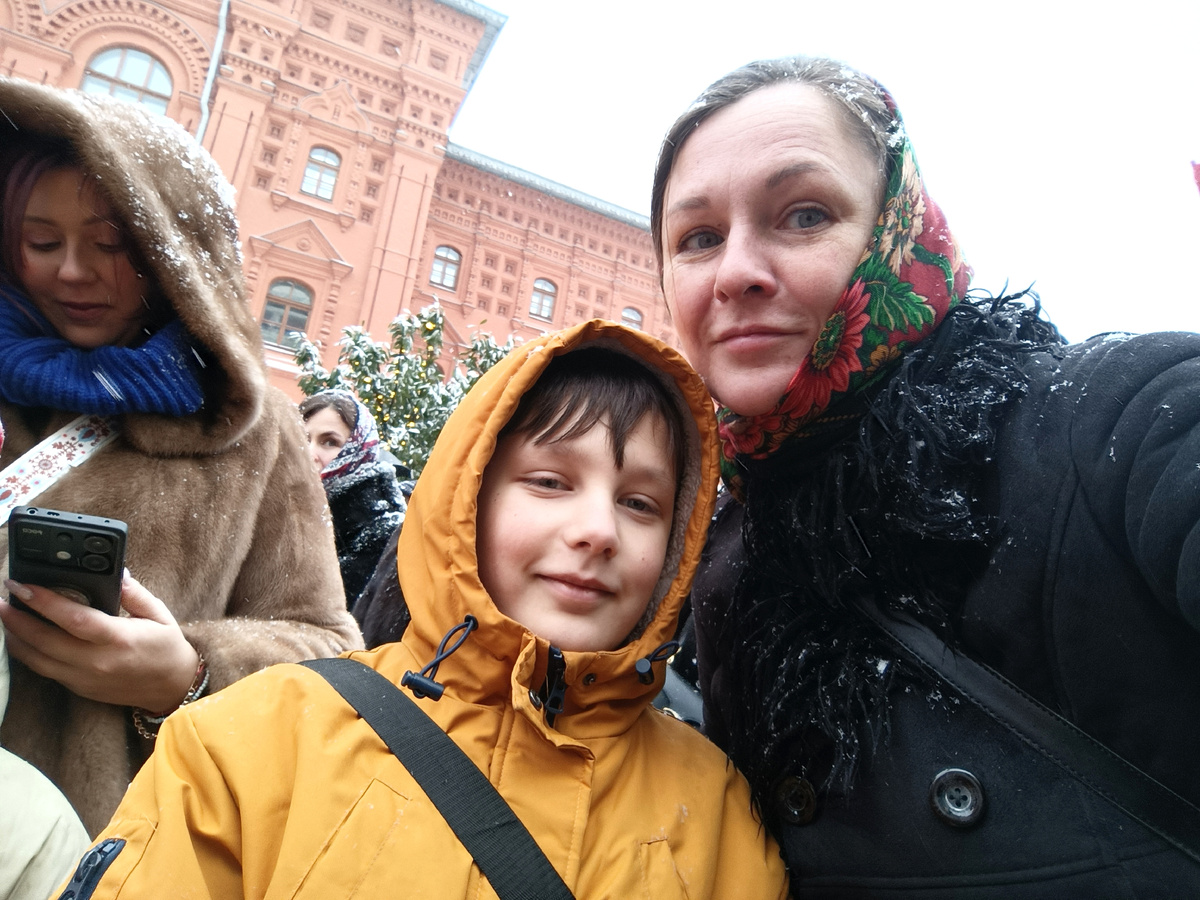 Заодно и нарядный центр Москвы посмотрели - не хотелось туда специально выбираться