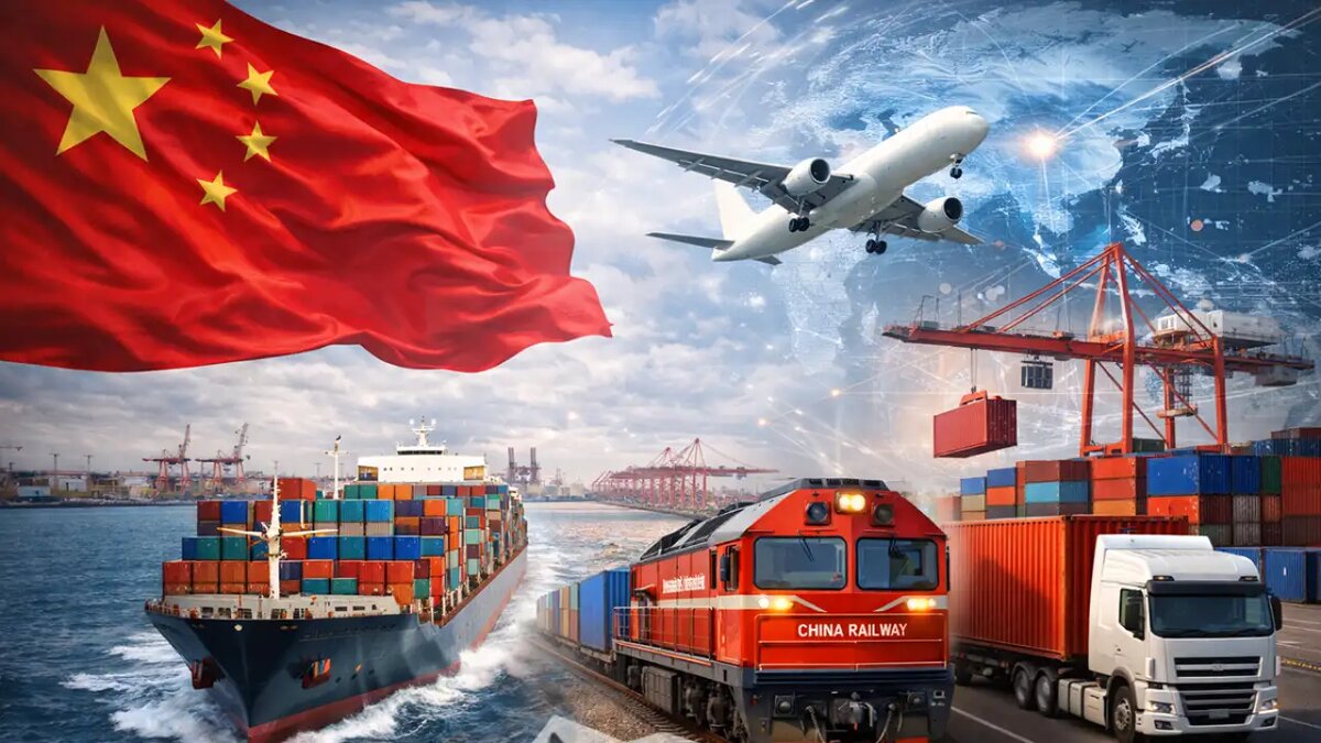    Торговля китайскими товарами. © Коллаж / Ridus.ru