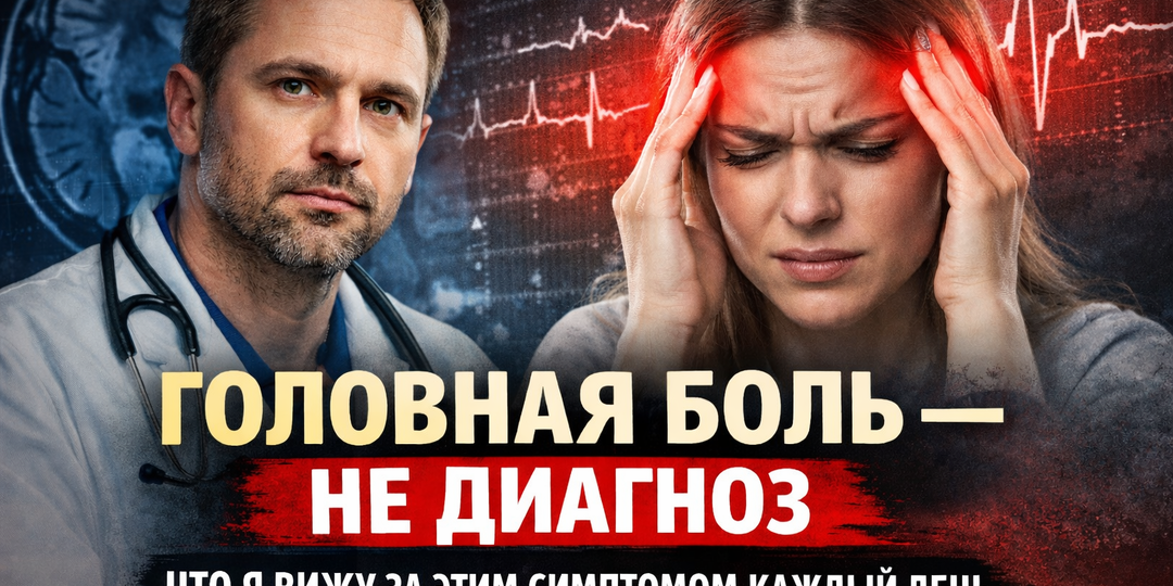 Головная боль - не диагноз. Что я, как врач, вижу за этим симптомом каждый день.