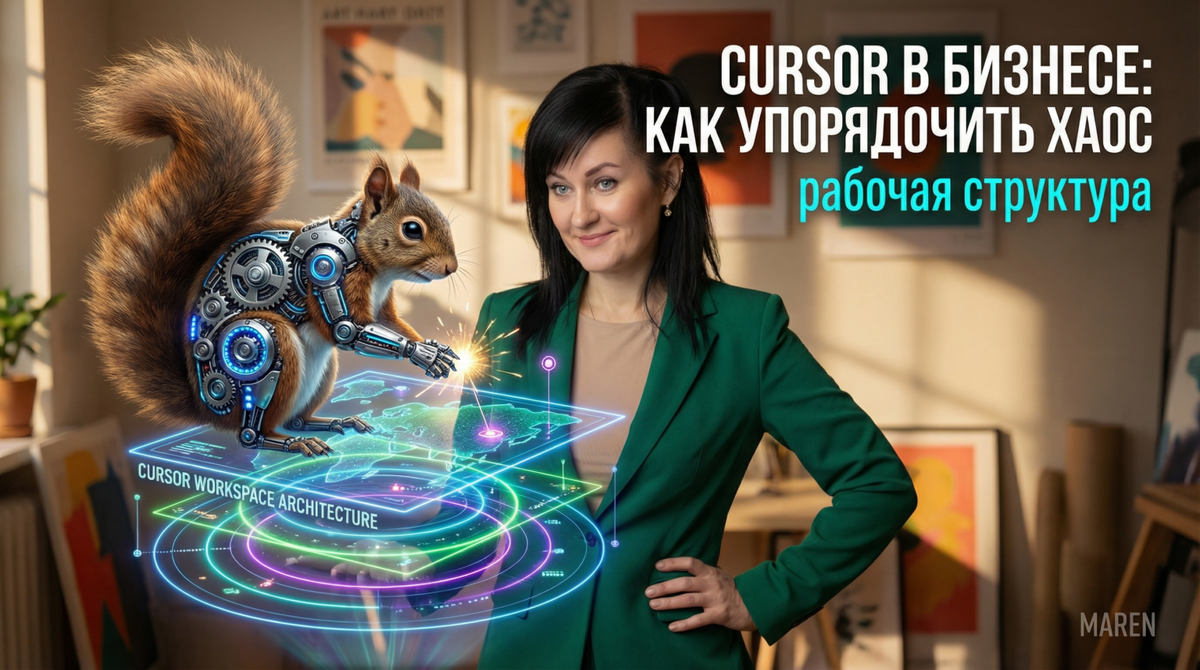    Грамотно собираем пространство Cursor под задачи проекта | Автор: Марина Погодина Марина Погодина