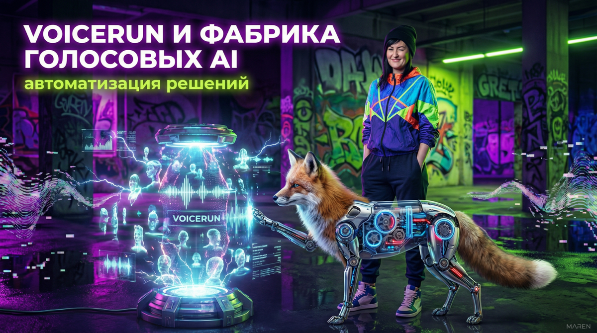    Новая фабрика VoiceRun меняет подход к созданию голосовых AI-систем | Автор: Марина Погодина Марина Погодина