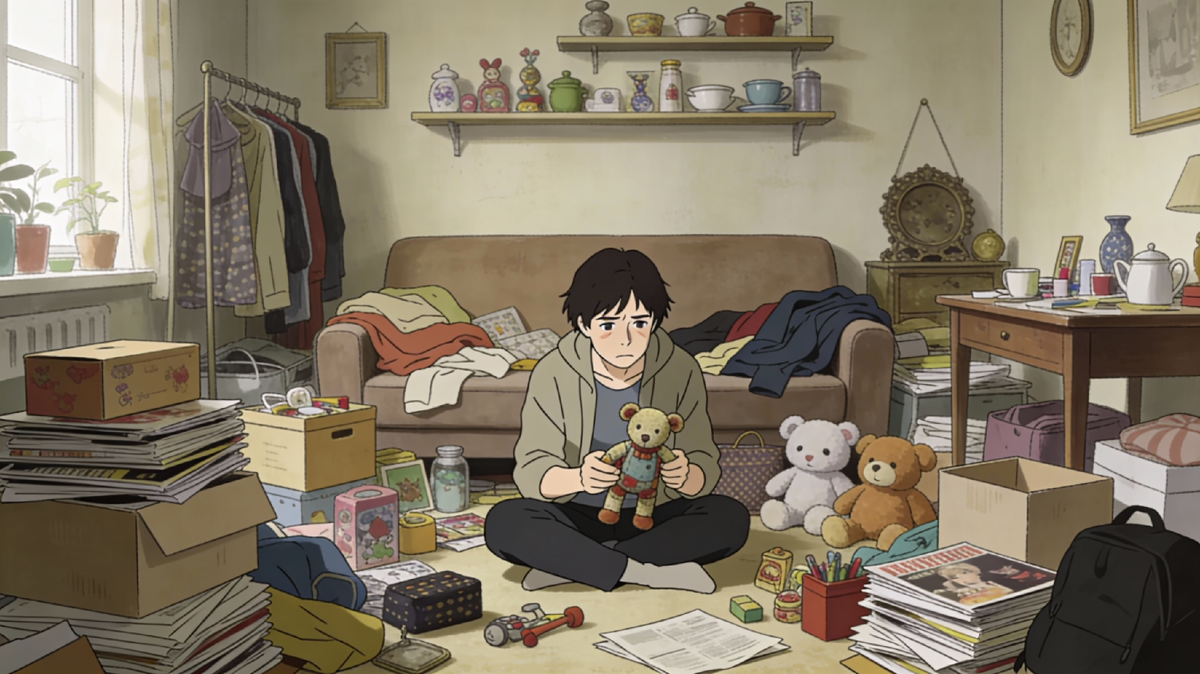 Почему жалко выбросить старый свитер? Психология привязанности к ненужным вещам 🧣