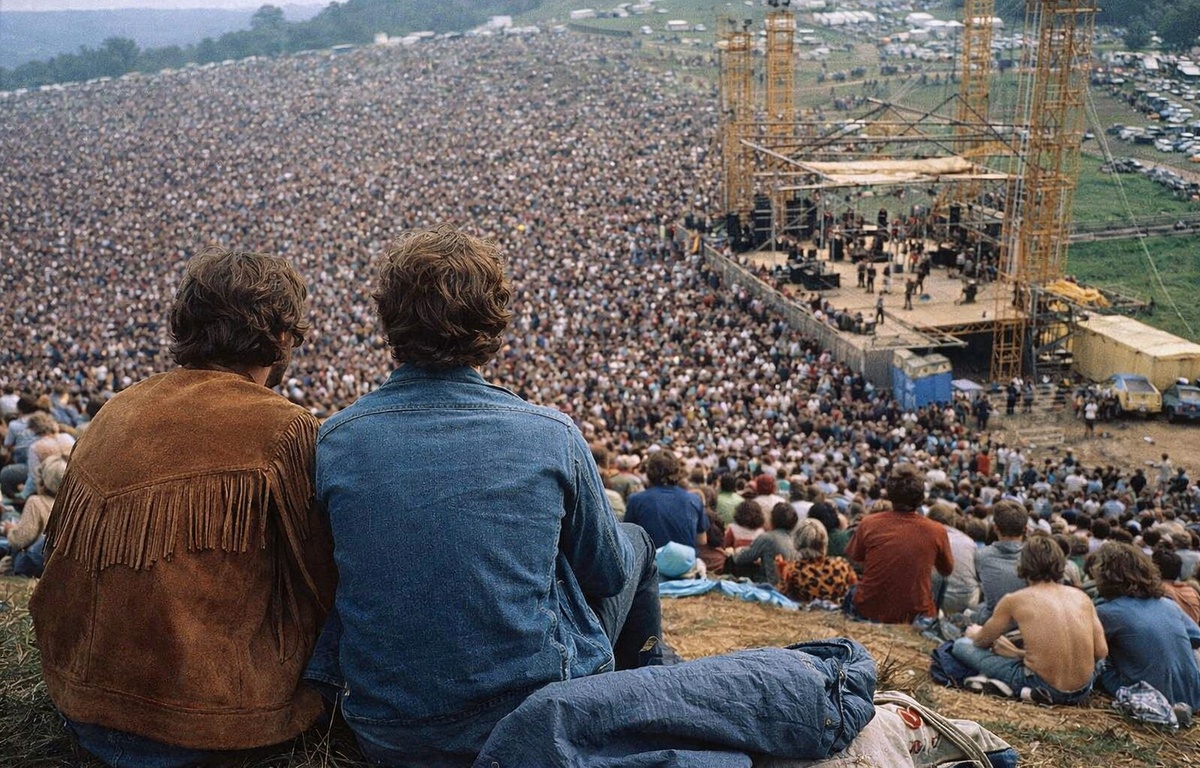 Концерты и фестивали собирали всё больше и больше людей