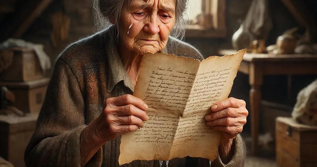 Дед написал нам прощальное письмо