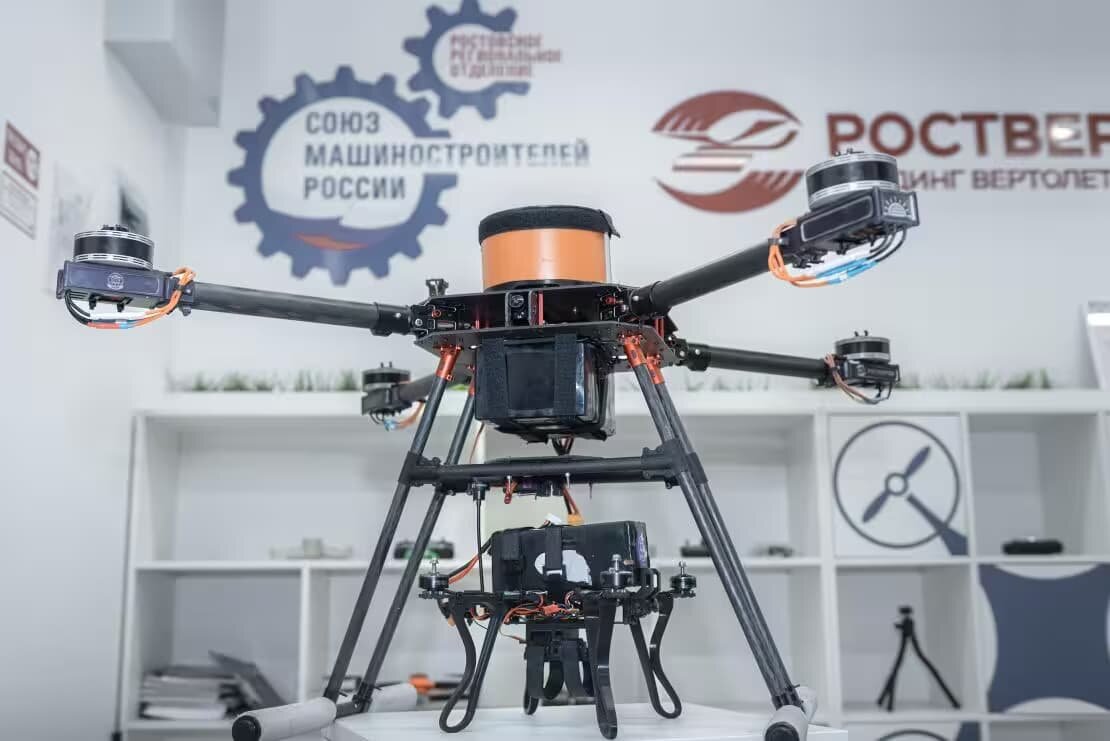   Беспилотник, разработанный в ДГТУ