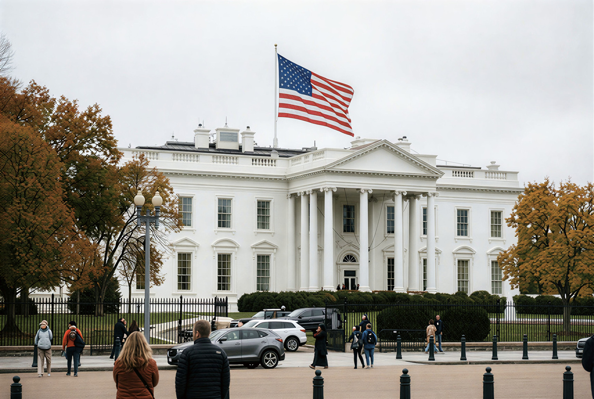 Фотография, сделанная возле Белого дома | Фото XC - Newsweek