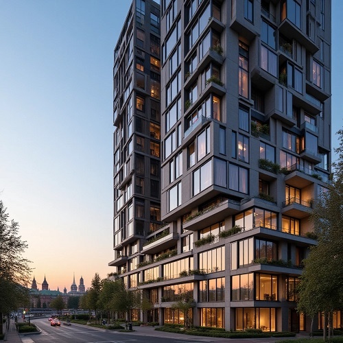 Современный жилой комплекс
