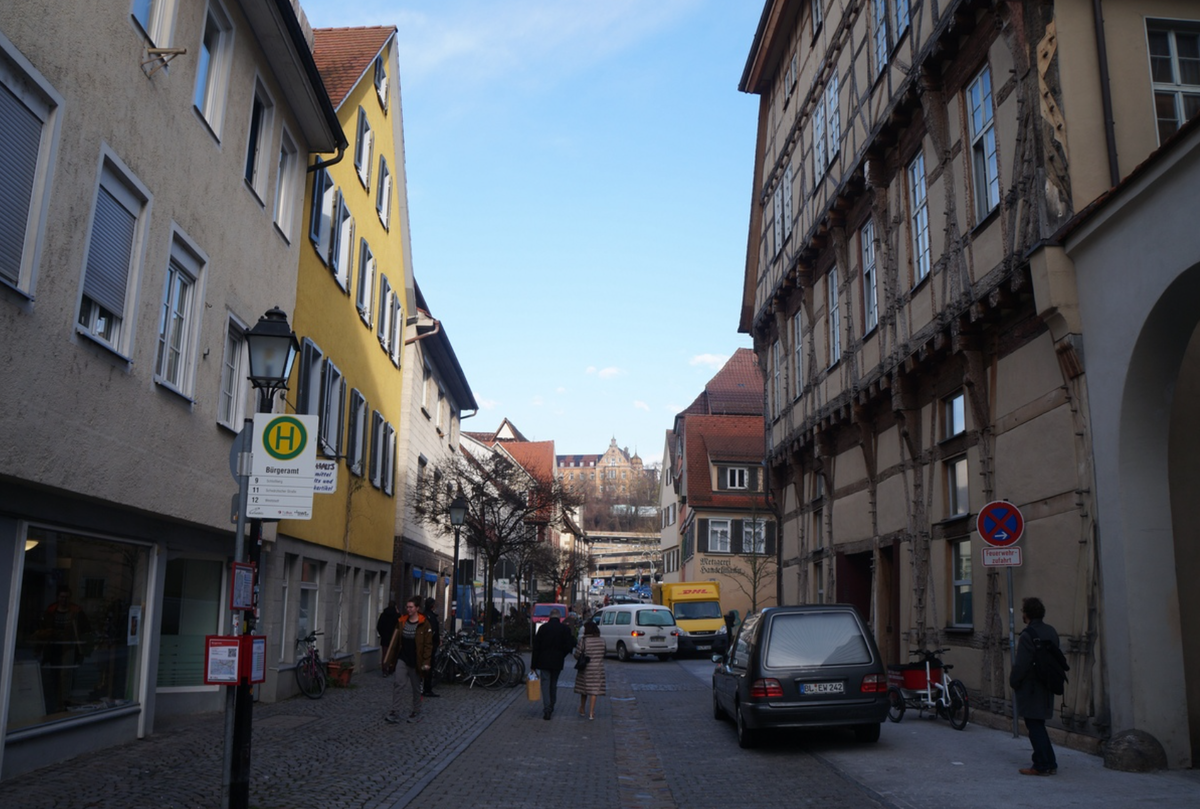 Тюбинген - город, куда Марина переехала за своим мужем немцем