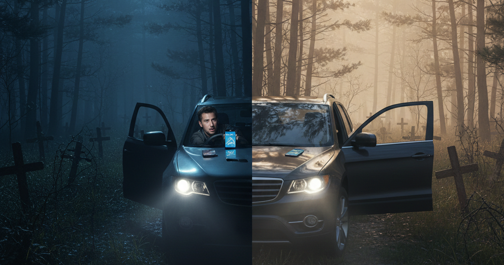 Навигатор вёл туда, где нет дороги