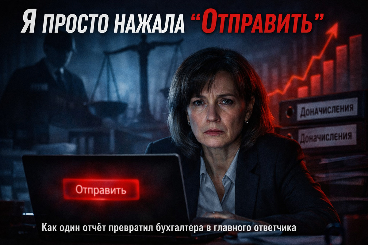 «Я просто нажала “Отправить”». Как один отчёт превратил бухгалтера в главного ответчика