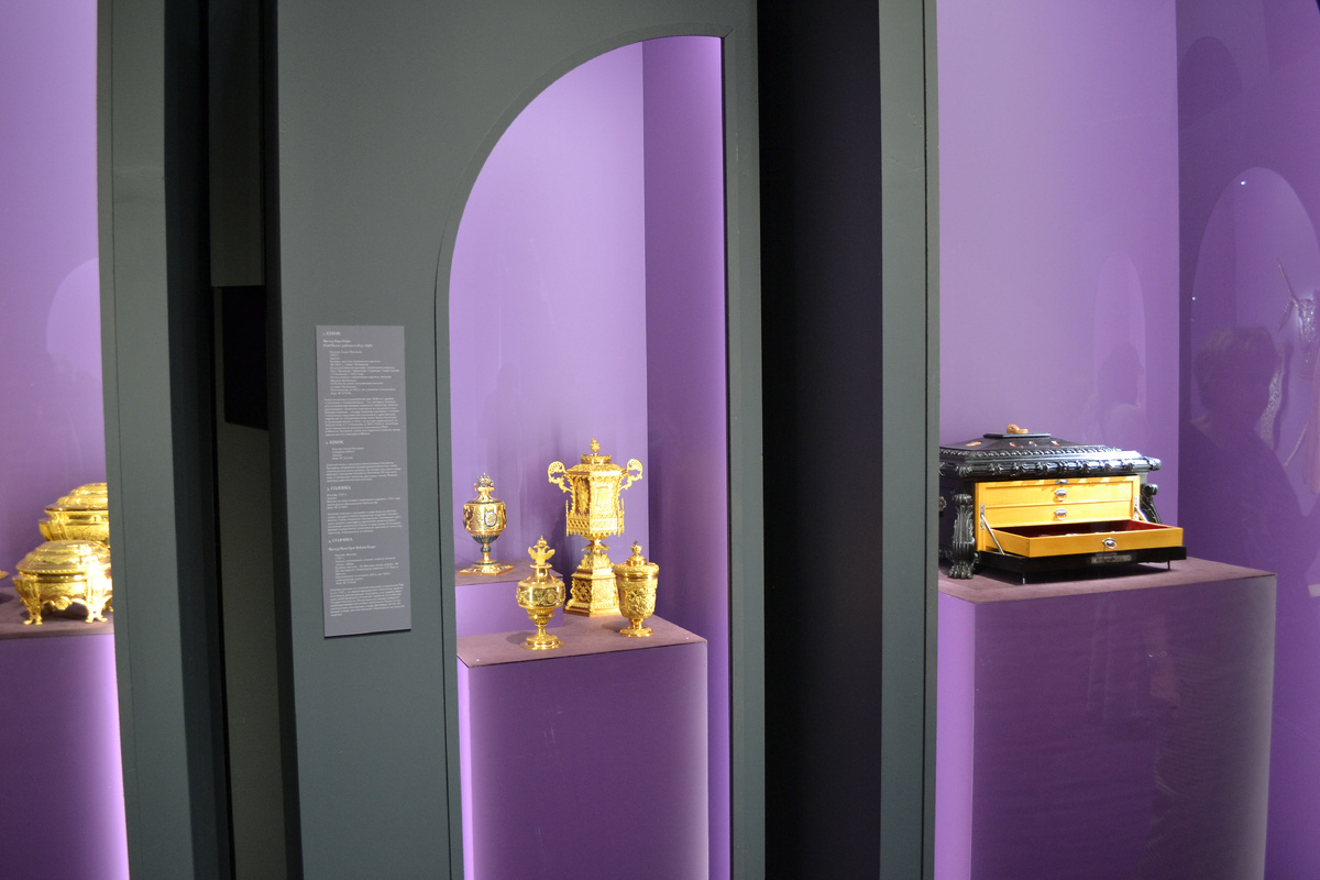 Все фото в публикации сделаны в Музее 1812 года на выставке "Драгоценности! Блеск русского двора". Фото автора канала 