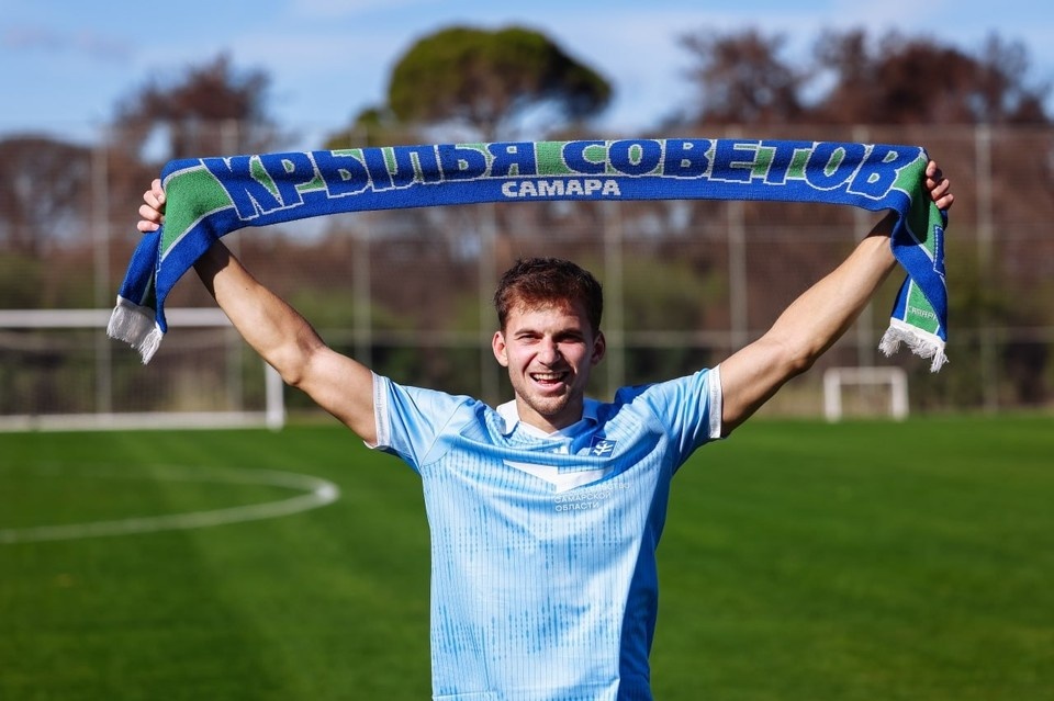    Кирилл Столбов стал игроком "КС". Фото: ПФК "Крылья Советов"