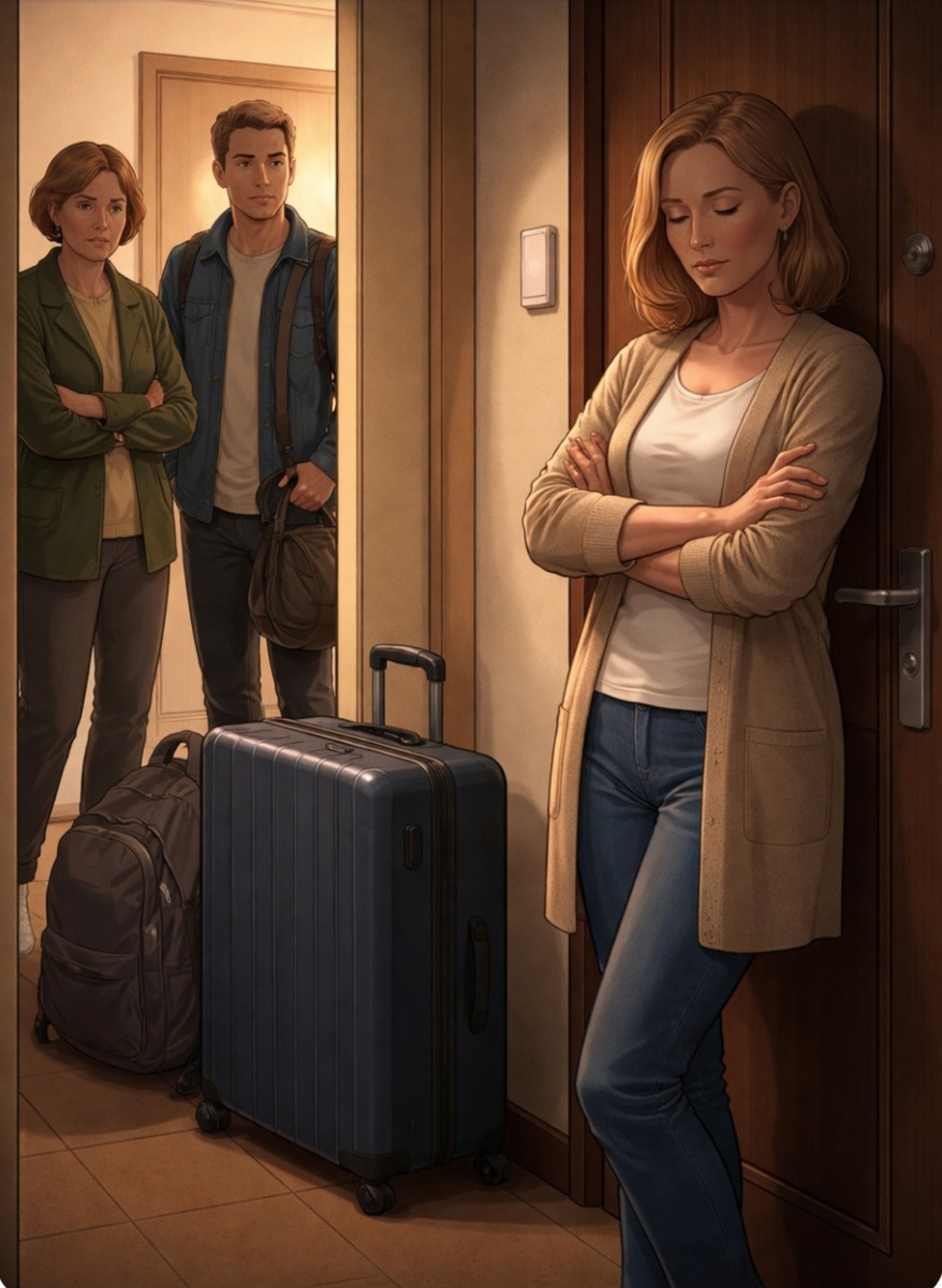 Мы уже приехали. Он же не на улицу пойдёт?!