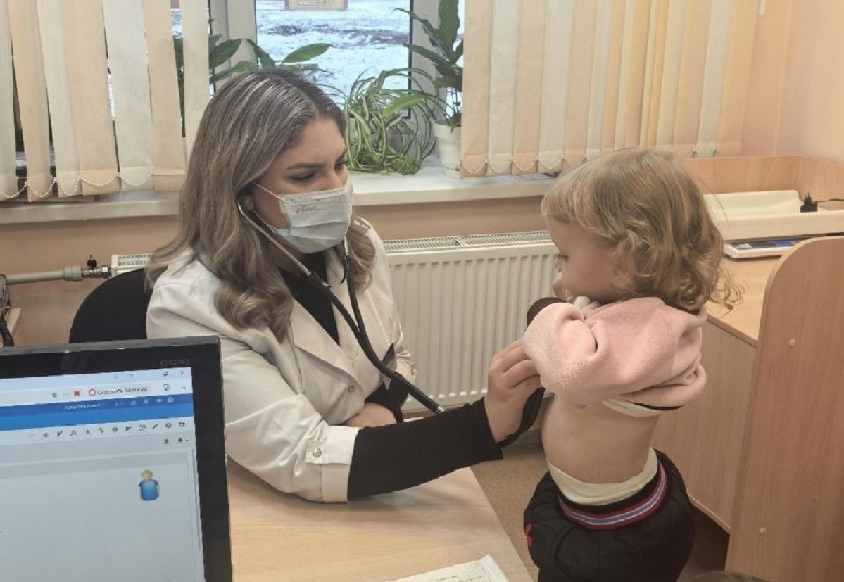    Алёна Кулакова обслуживает около 800 маленьких пациентов