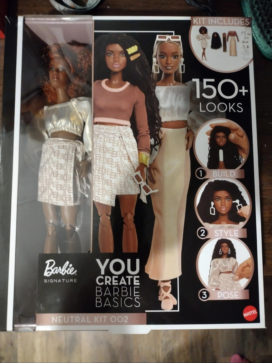 You Create Barbie Basics Neutral Kit 002