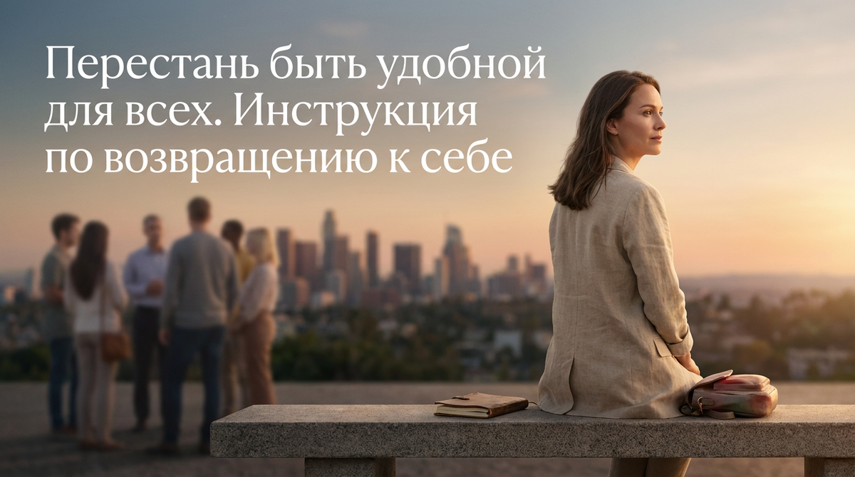 Перестань быть удобной для всех. Инструкция по возвращению к себе