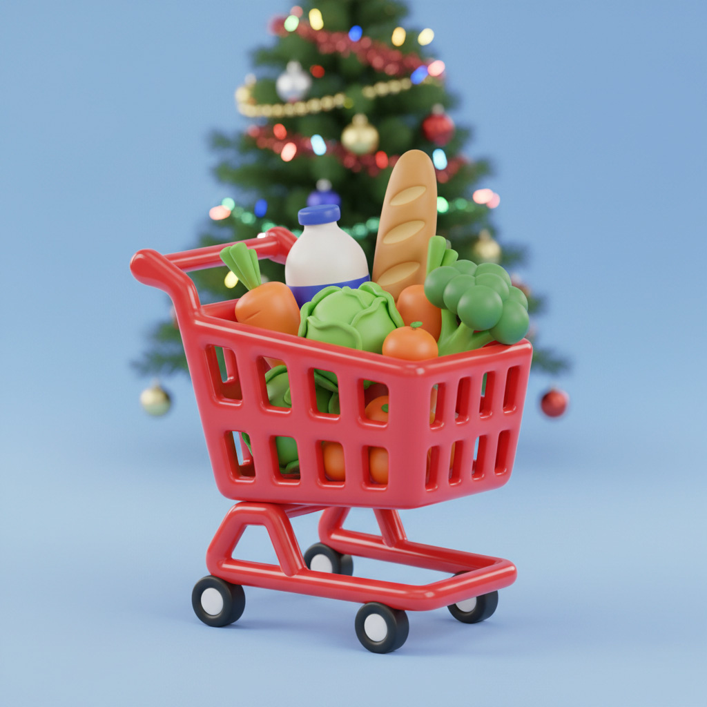 Потребительские цены за праздники увеличились более чем на 1%.