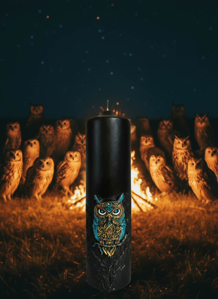 #sova #сова #тотемсовы #свечасова