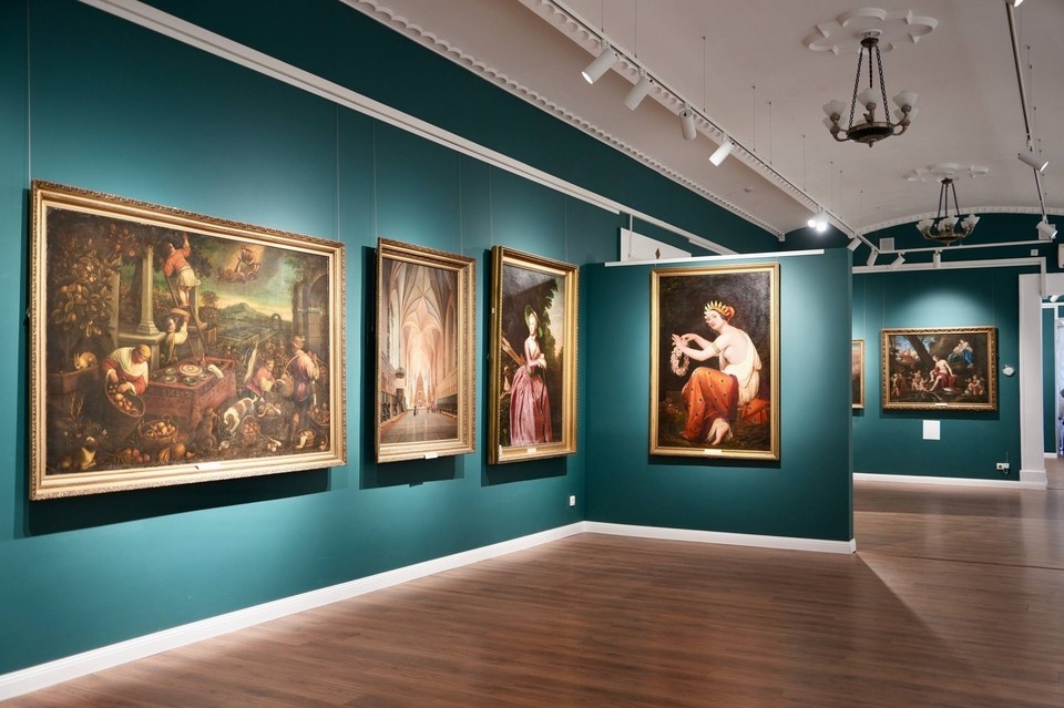    Донецкий художественный музей преобразился. Фото: ТГ/Макаров