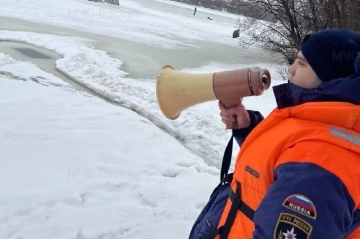    Жителям Пензы пока не разрешили выходить на лёд