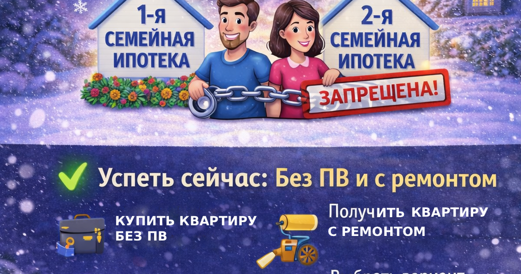 Семейная ипотека с февраля 2026 года: что изменится для семей и покупателей жилья