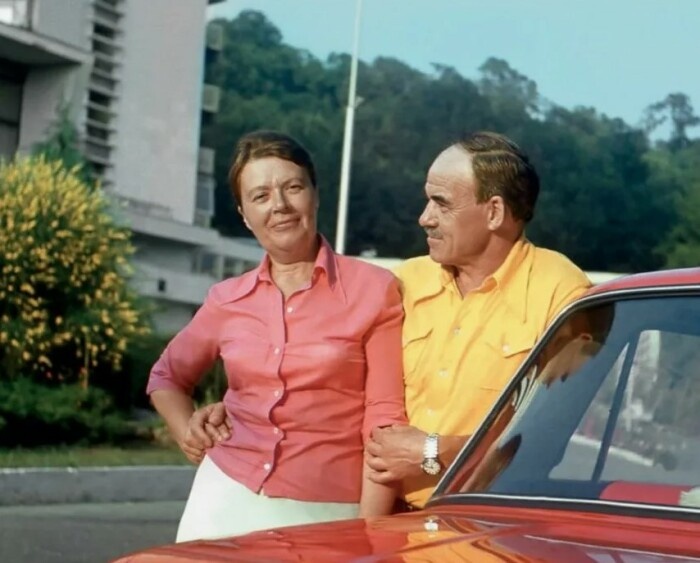 Михаил Глузский с супругой Екатериной.