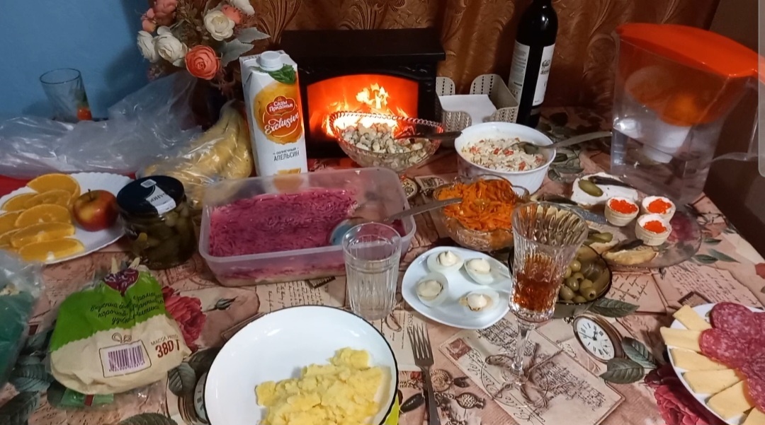 Мой новогодний стол