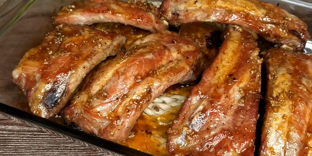 Сочные и нежные СВИНЫЕ РЕБРЫШКИ В ДУХОВКЕ! В соевом соусе с медом!